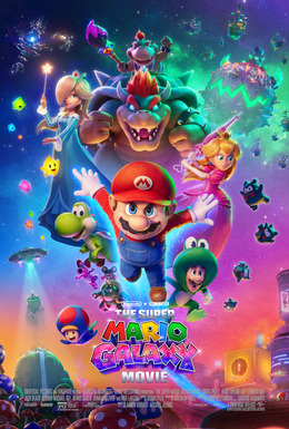 The Super Mario Galaxy Movie movie poster